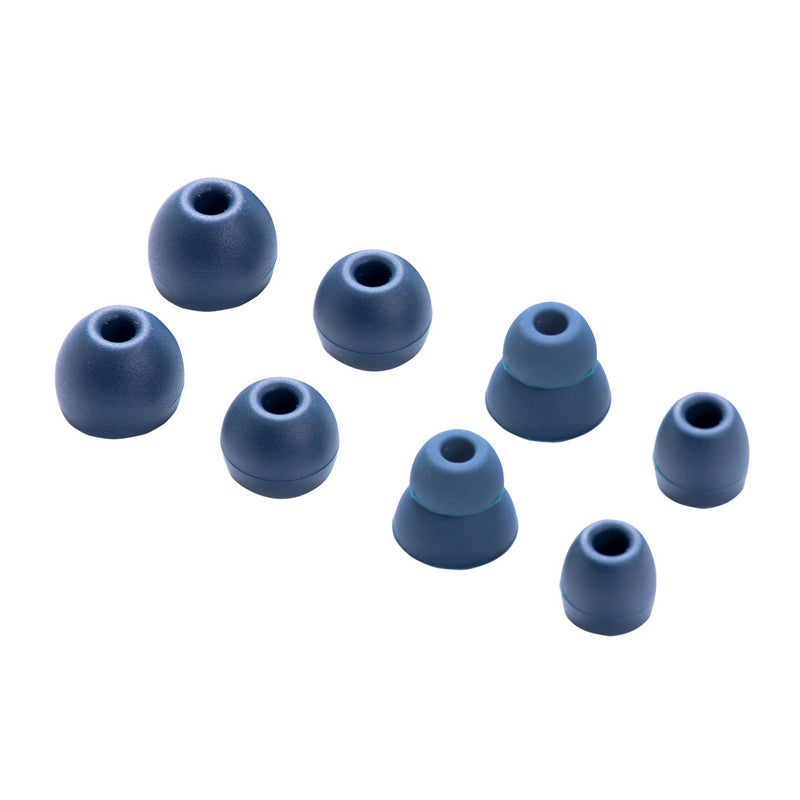 luakesa Replacement Eartips Silicone Earbuds Buds Set for Powerbeats Pro Beats Wireless Earphone Headphones,4 Pair (Navy) - Image 1